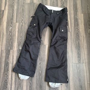 Black Burton snowboard pants